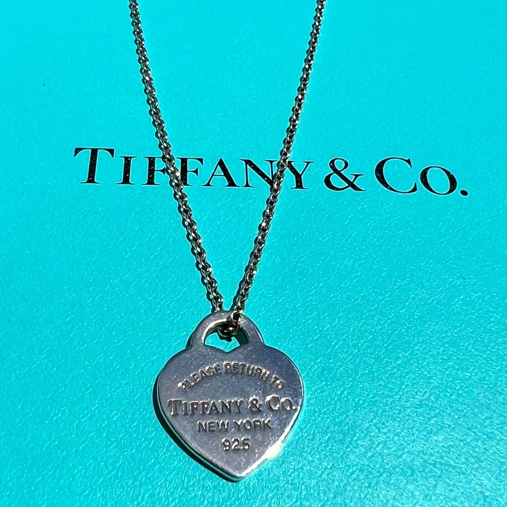 Tiffany & Co. Silver Heart Necklace